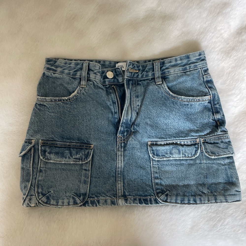 Zara Cargo Skirt